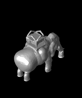 lucy elefante 3d modelo pg 3d print model - Mito3D
