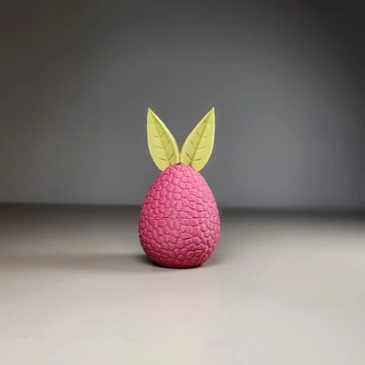 lychee tavşan 3d by baskı tavşanı teşekkürler 3d print model - Mito3D