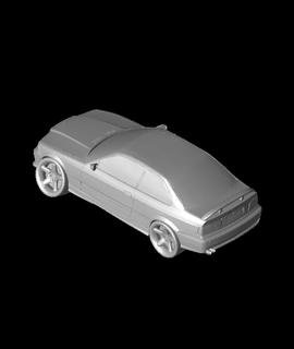 m3 e36 tamanho driver kiefels automóveis veículos 3d print model - Mito3D