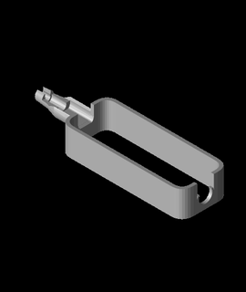 macbook USB energia adattatore cavo custode 3d modello grazie 3d print model - Mito3D