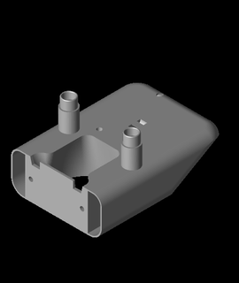verrückt 5 Ventilator Leichentuch Ender 3 Drucker 3d print model - Mito3D