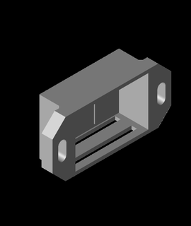 magnet door latch stl 3d model andrewzzz thangs 3d print model - Mito3D