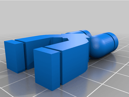 aimant missile mitrailleuse 3d print model - Mito3D