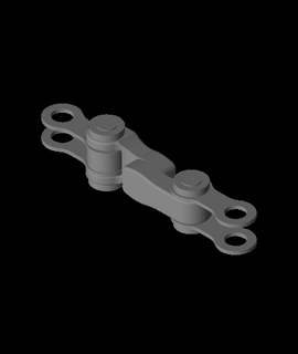 magnetic bracelet claspobj 3d print model - Mito3D