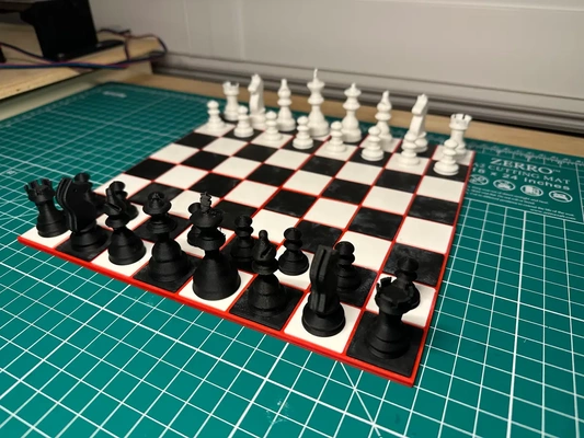 magnético xadrez conjunto 3d by kwgragsie on 3d print model - Mito3D