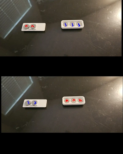 magnetic fidget slider easy print - 3d by popgunlabz on thangs 3d print model - Mito3D
