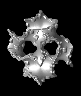 magnetisch Gyroid Konstruktion Kit 3d print model - Mito3D