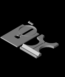 magsafe charger holder iphone 12 12  3d print model - Mito3D