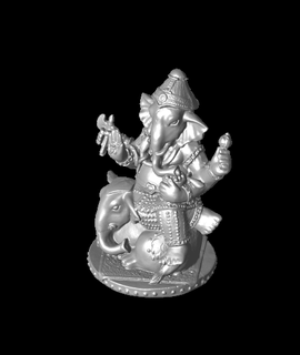 mahotkata Ganesha montando elefante 3d print model - Mito3D