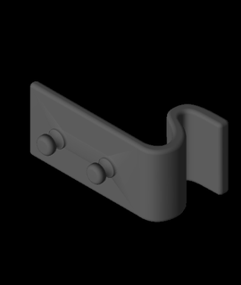 mailbox handle3mf 3d model bobreichel thangs 3d print model - Mito3D