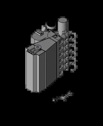main engine assembly - 3d by makenthirenselvam2003 on thangs 3d print model - Mito3D