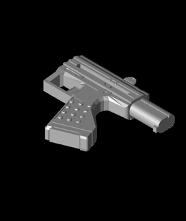 Ana silah gövdesi 3d model bozuk oyuncu teşekkürler 3d print model - Mito3D