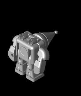 criador robô festa modo especialista tecnologia 3d print model - Mito3D