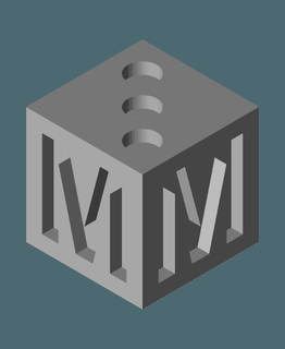 maker medic calibration cube -   maker medic  3d print model - Mito3D
