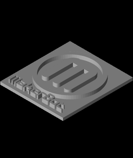 Makerbot 3d model abdulrehmanikram3 teşekkürler 3d print model - Mito3D