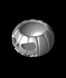 makies jack lantern strega cappello remixare 3d print model - Mito3D