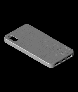 mandalorien Beskar acier iphone Cas gaine 3d modèle 3d print model - Mito3D