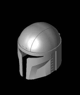 mandalorian helmet gunner 3d print model - Mito3D