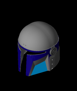 mandalorian helmet scout 3d model reprops03 thangs 3d print model - Mito3D