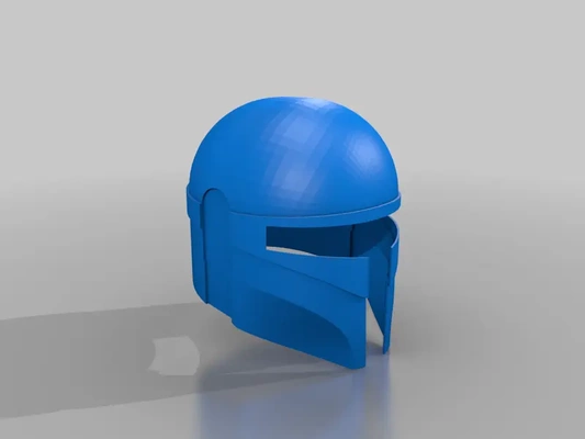 mandaloriano jovem capacete 3d by reprops03 on 3d print model - Mito3D