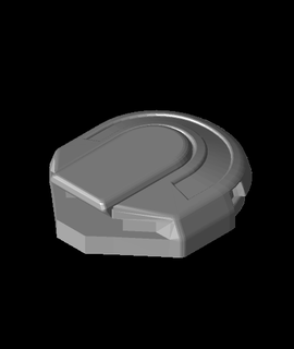 mando ear left top 3d modelo 3dgeekystuff gracias 3d print model - Mito3D