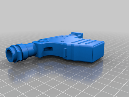 mando liberatore pistola libro boba fett starbug oggetti scena 3d print model - Mito3D