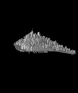 Manhattan stl rockoftheworlds 3d print model - Mito3D