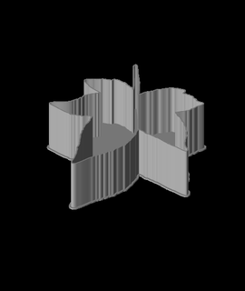maple leaf nestable box v1 ppac 3d print model - Mito3D