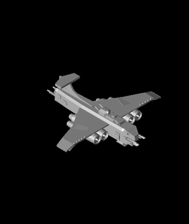 marauder 40k bomber 3d model milkman thangs 3d print model - Mito3D