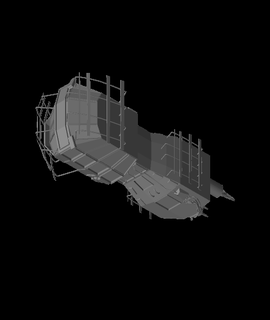 marinho navio 3d modelo gráfico 3d print model - Mito3D