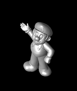 Mario 3d modello 3ddesigner grazie 3d print model - Mito3D