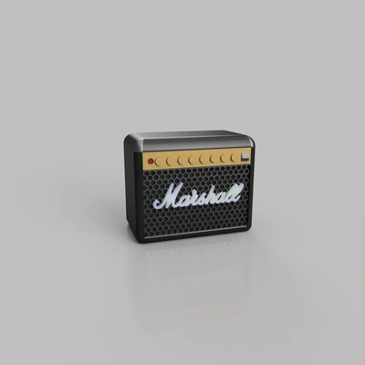 marshall amp box - 3d by taptic digital on thangs 3d print model - Mito3D