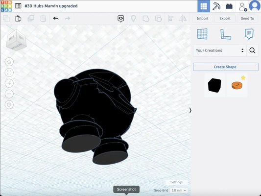 marvin upgraded - 3d by mk4 expert on thangs 3d print model - Mito3D
