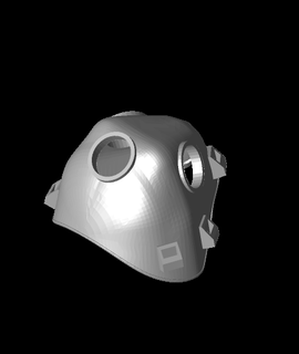 máscara tamaño corporal 3d modelo mdkmoto gracias 3d print model - Mito3D