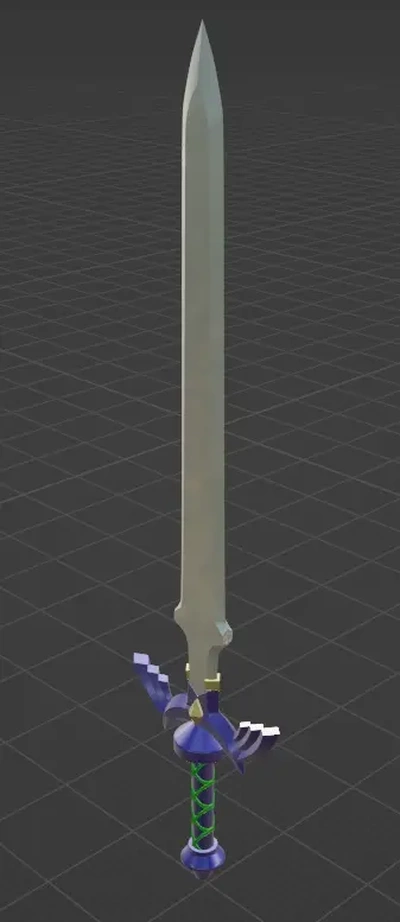 master sword - 3d by elialexhawkins on thangs 3d print model - Mito3D
