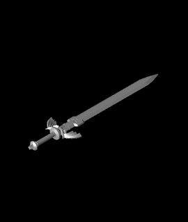 Maître épée botw 3d modèle 1x4technicbricks 3d print model - Mito3D