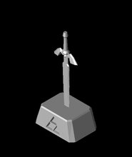 Maestro espada pedestal hora 3d modelo gracias 3d print model - Mito3D