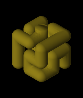 Labyrinthe cube débutant os passe temps Jeux 3d print model - Mito3D