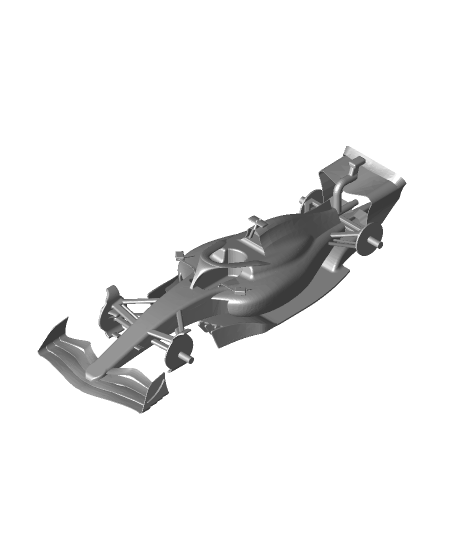 McLaren mcl36 rouge gorge 3D print model - Mito3D