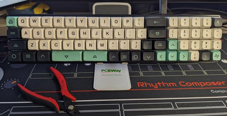 mechanical keyboard - 69 key 65 mml keybar 3d by madmodlabs on thangs 3d print model - Mito3D