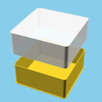 media icon stop nestable box v1 - 3d by ppac on thangs 3d print model - Mito3D