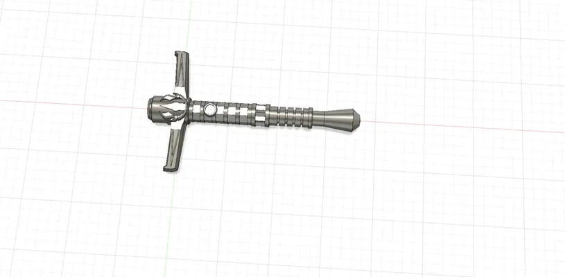 medieval jedi lightsaber - 3d by reprops03 on thangs 3d print model - Mito3D