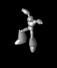 Megaman saltar 3d modelo thecreatorx3d 3d print model - Mito3D