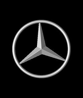 Mercedes Benz logostl caddesignwork 3d print model - Mito3D