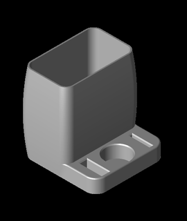 bloque cuchillos mit estación cuerno rollschl 3d modelo gracias 3d print model - Mito3D
