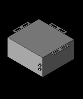 métal batterie boîte 3d modèle technologie designer 3d print model - Mito3D