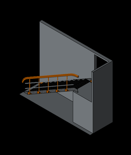metal merdivenler 3d model pxor teşekkürler 3d print model - Mito3D