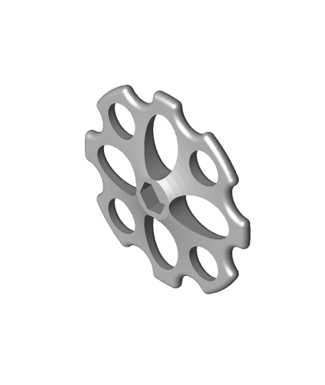 métrique hexadécimal boulon boutons m1 m100 3D print model - Mito3D