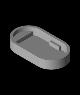 gaivota começar lente cobrir bainha 3d modelo 3d print model - Mito3D