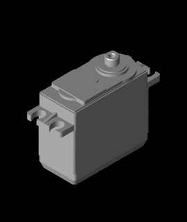 mg946r servo empujoncito 3d print model - Mito3D
